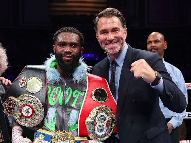 Jaron Ennis Eddie Hearn