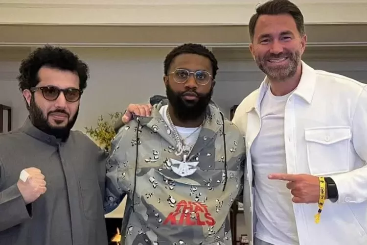Jaron Ennis & Eddie Hearn