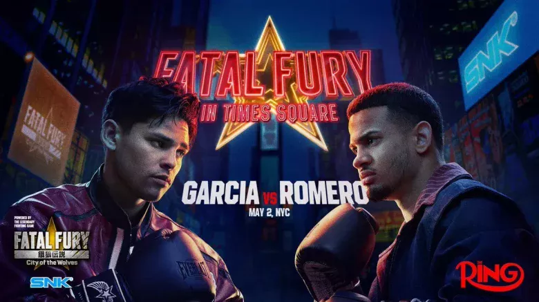 ライアン・ガルシアvsロランド・ロメロの試合ポスター