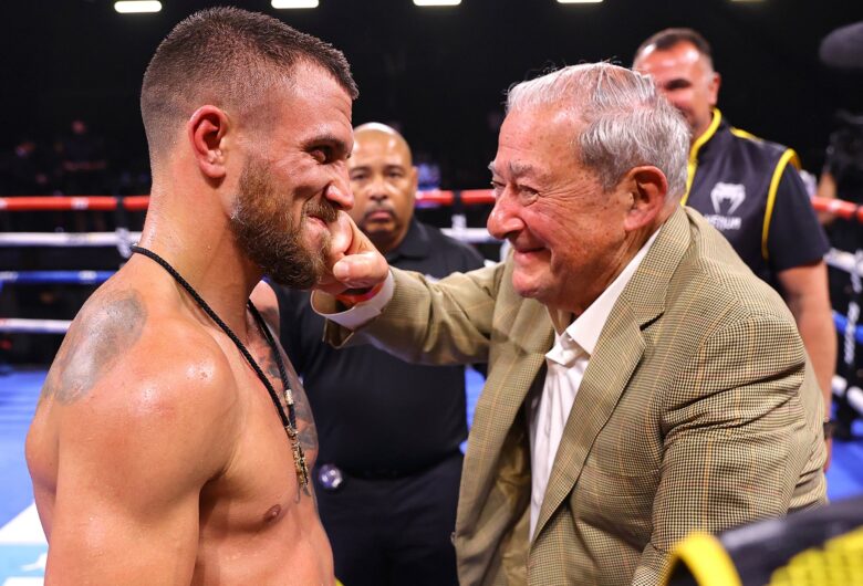 Bob Arum Vasiliy Lomachenko