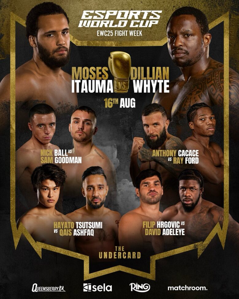 Moses Itauma vs Dillian Whyte_Nick Ball vs Sam Goodman