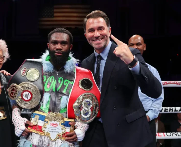 Eddie Hearn & Jaron Ennis