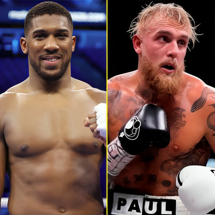 Jake Paul Anthony Joshua