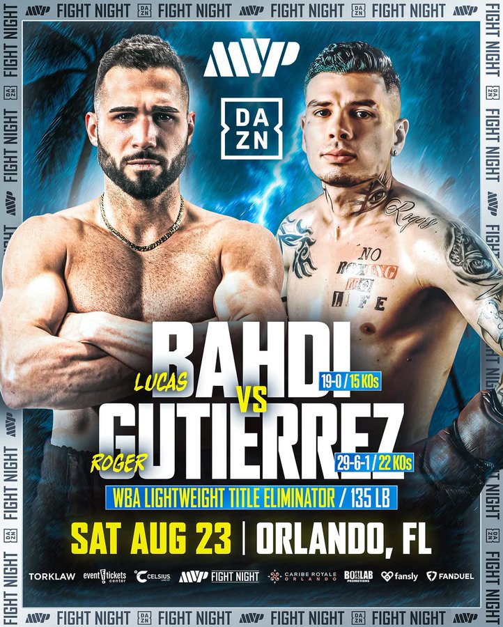 Lucas Bahdi vs. Roger Gutierrez