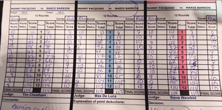Manny Pacquiao vs Mario Barrios official