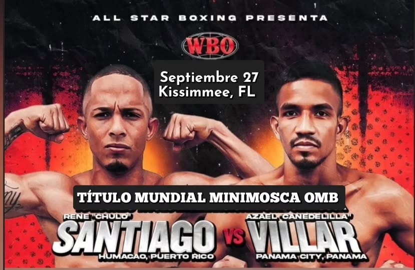 Rene Santiago vs. Azael Villar