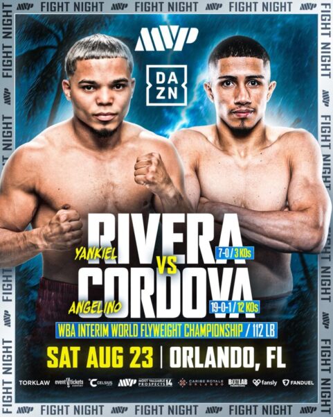 Yankiel Rivera vs Angelino Cordova