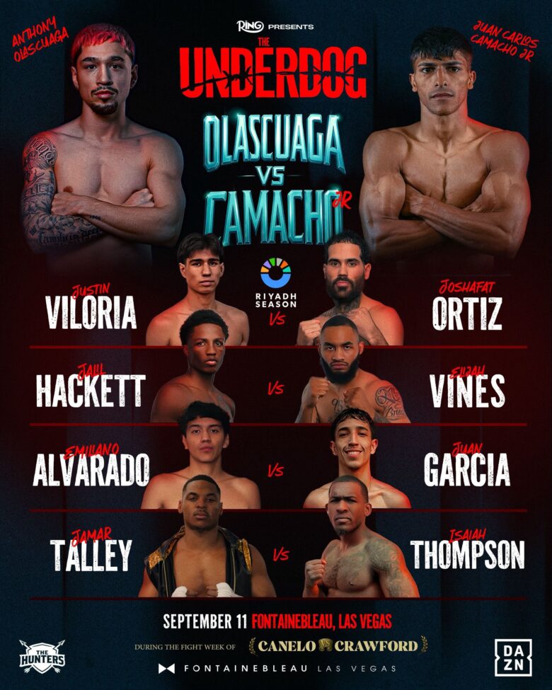 Anthony Olascuaga vs. Juan Carlos Camacho