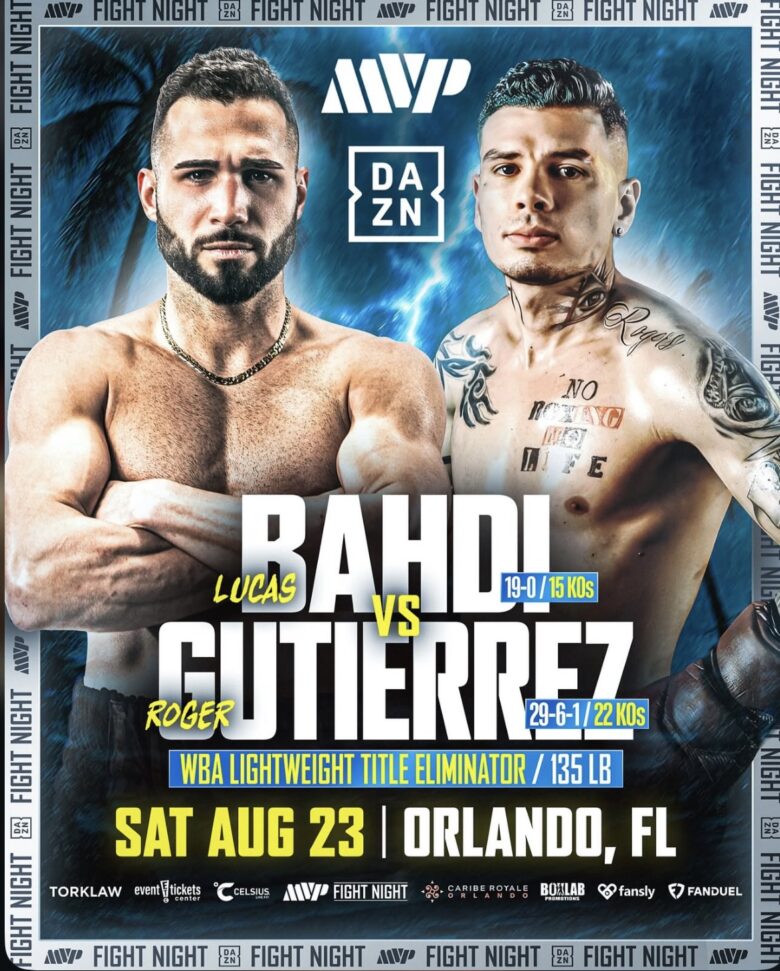 Lucas Bahdi vs. Roger Gutierrez