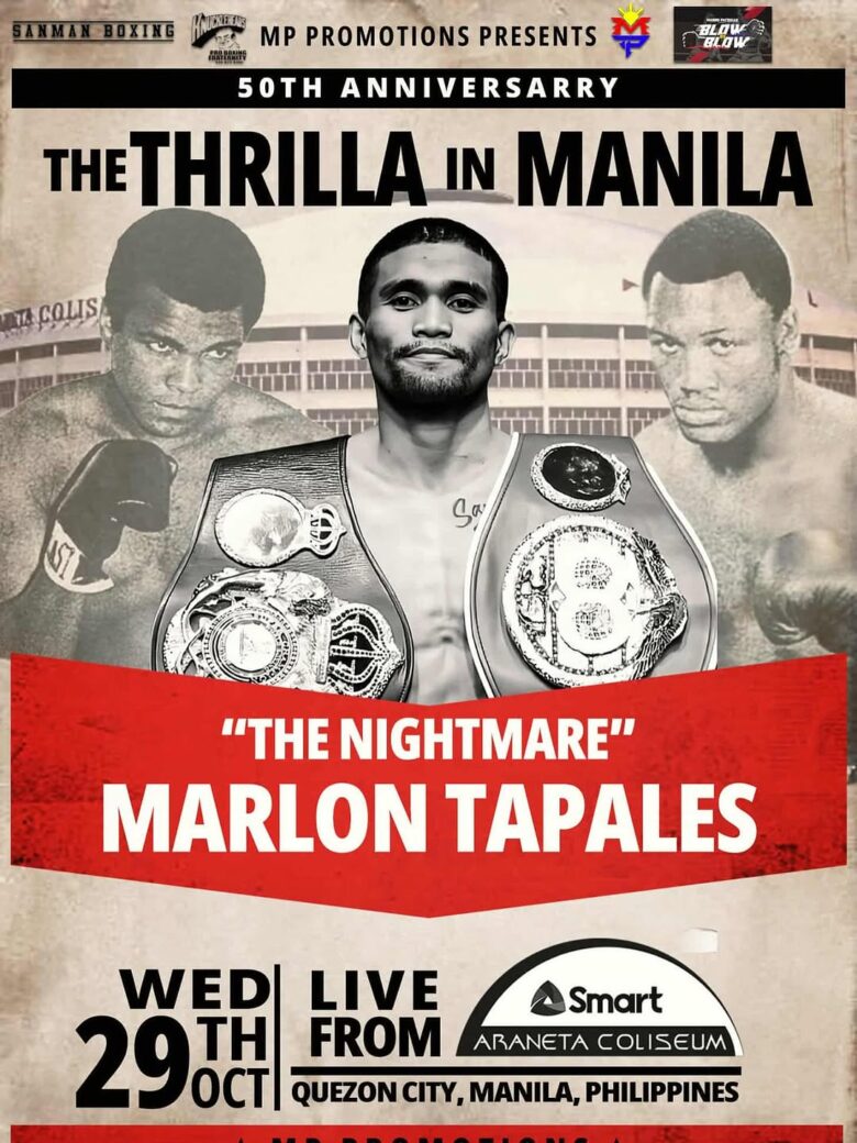 Marlon Tapales Thrilla in Manila 50