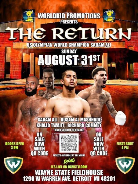 Sadam Ali and Richard Commey Return to Boxing