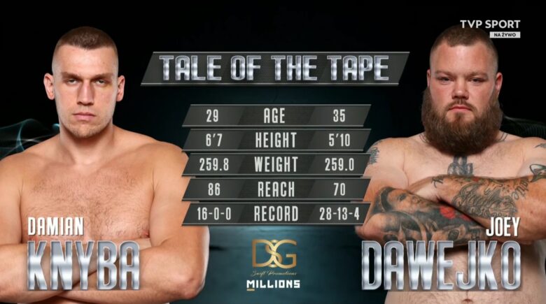 Damian Knyba vs. Joey Dawejko