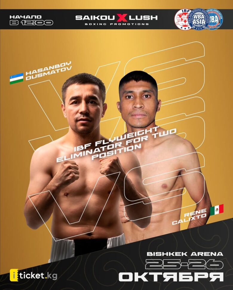 Hasanboy Dusmatov vs. Rene Calixto