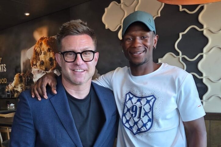 Landile Ngxeke & Colin Nathan