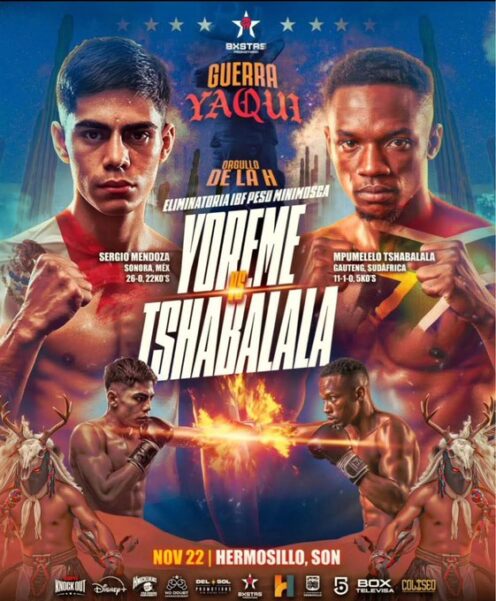Sergio Mendoza vs. Mphumelelo Tsahbalala