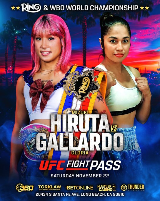 Mizuki Hiruta vs. Gloria Gallardo