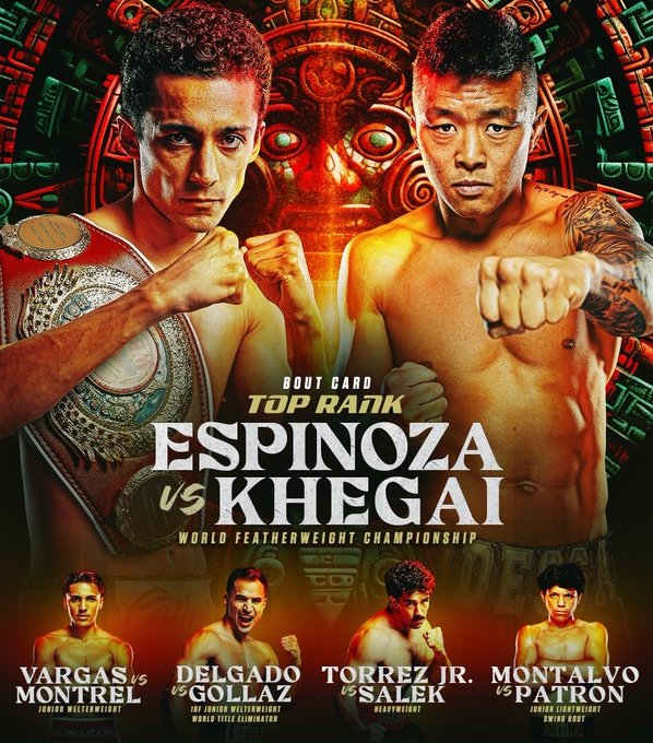 Rafael Espinoza vs. Arnold Khegai