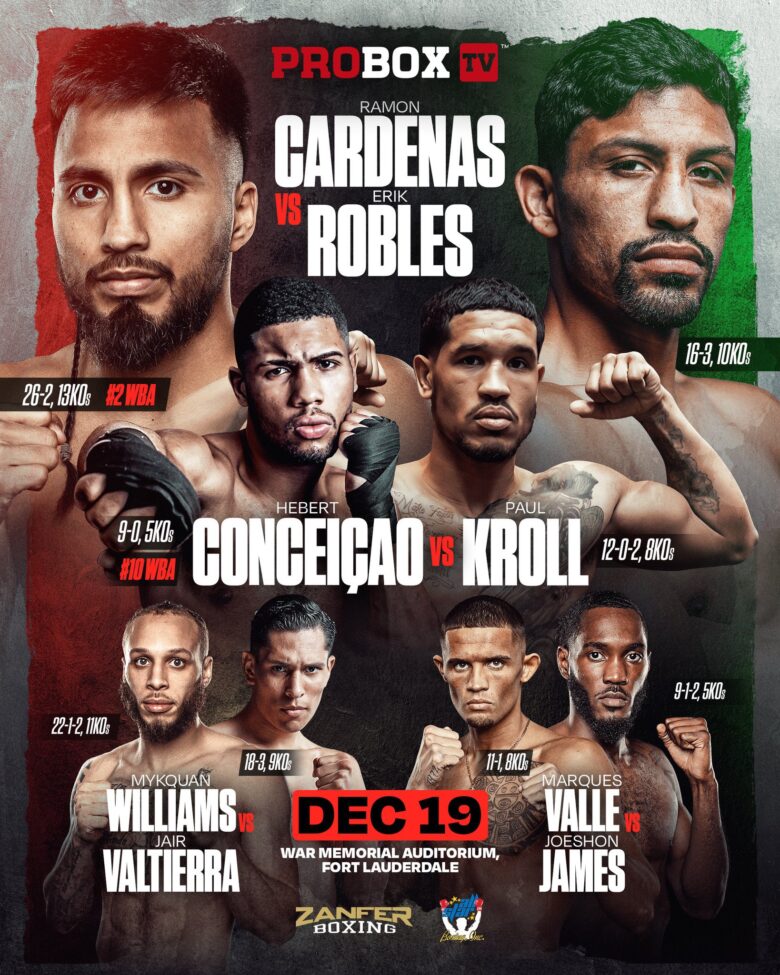 Ramon Cardenas vs. Erik Robles