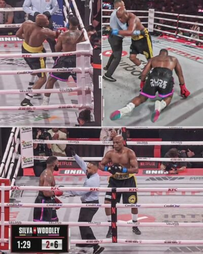 Anderson Silva vs. Tyron Woodley