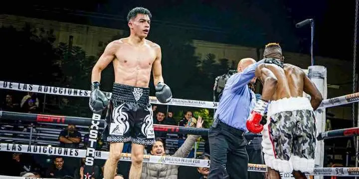 Chapulín” Salas vs. Landile Ngxeke