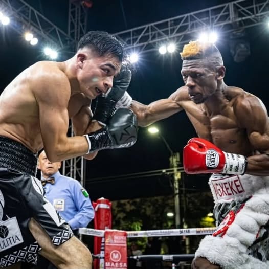 Jose Salas Reyes vs. Landile Ngxeke