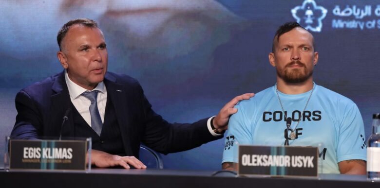 Oleksandr Usyk & Egis Klimas