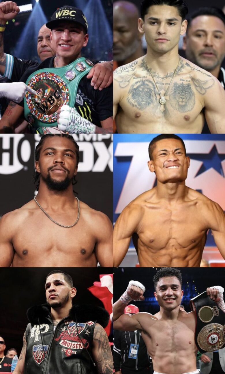 RYAN GARCIA VS. MARIO BARRIOS FIGHT CARD