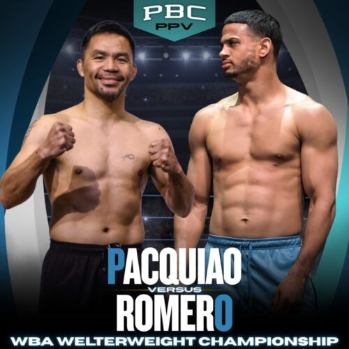 Rolando Romero vs. Manny Pacquiao
