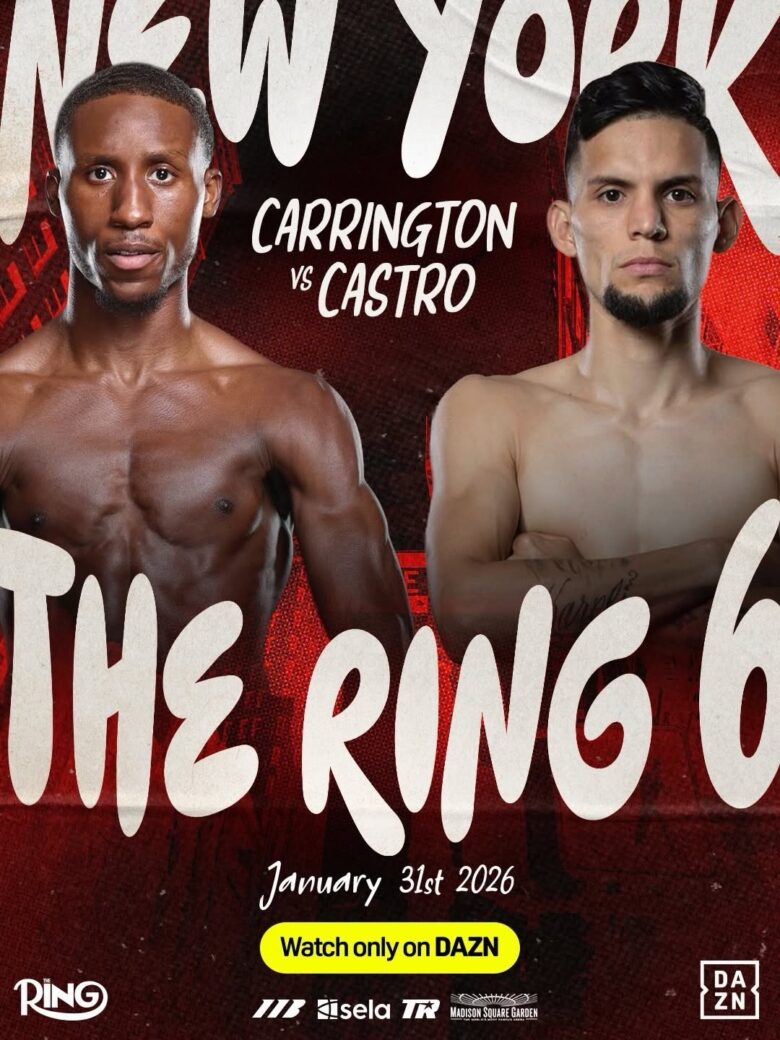 Bruce Carrington vs. Carlos Castro