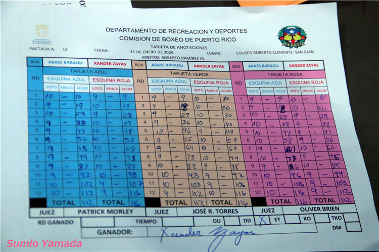 Xander Zayas vs. Abass Baraou