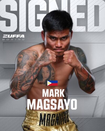 Mark Magsayo Zuffa Boxing