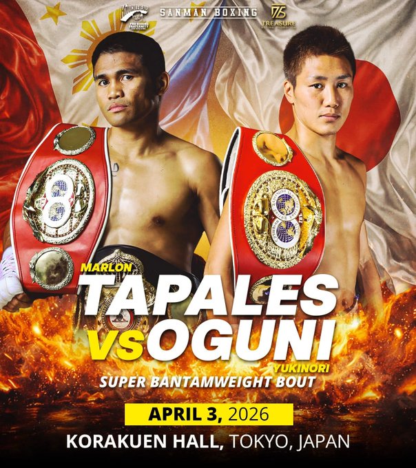 Marlon Tapales vs Yukinori Oguni