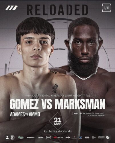 Corey Marksman vs. Jaycob Gomez