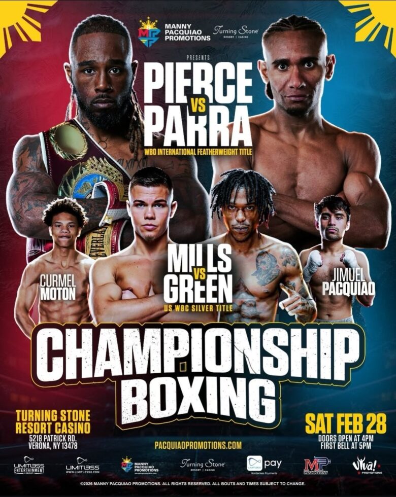 Elijah Pierce vs. Lorenzo Parra