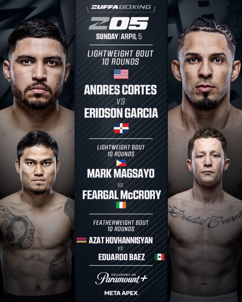 Andres Cortes vs. Eridson Garcia