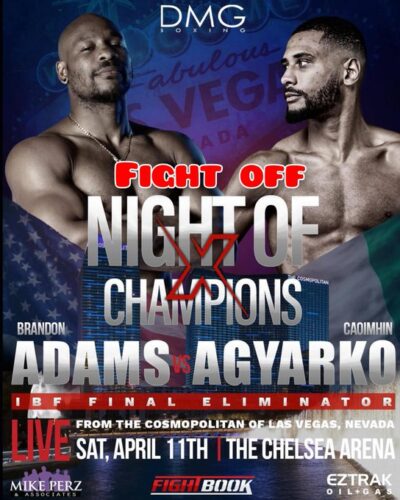 Brandon Adams vs. Caoimhin Agyarko