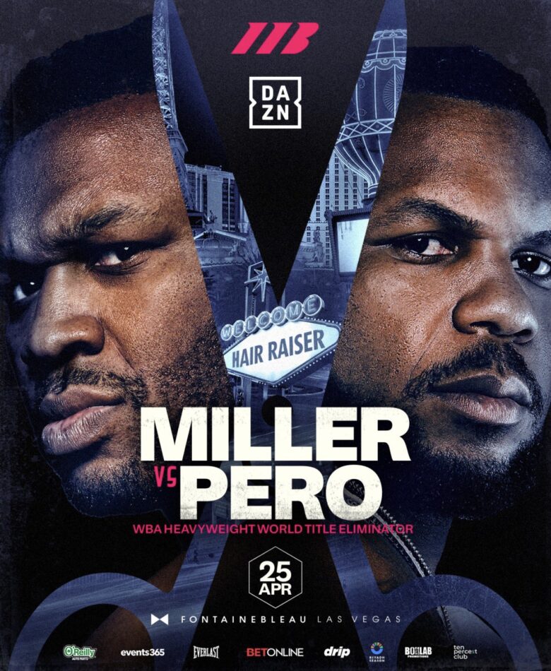 Jarrell Miller vs Lenier Pero