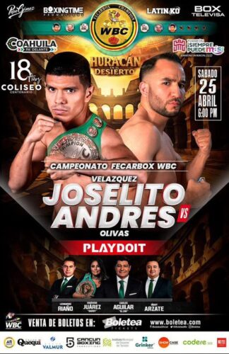 Joselito Velazquez vs. Andres Olivas