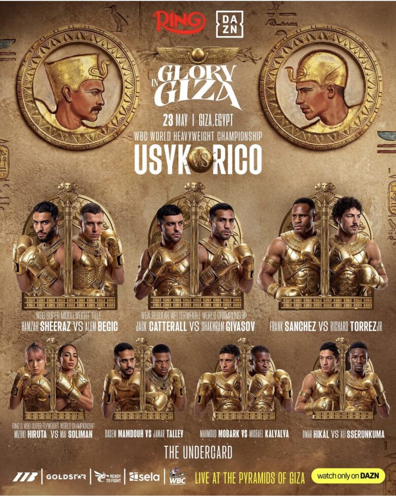 Usyk vs Verhoeven on May 23