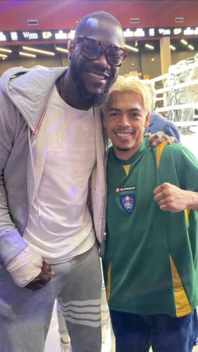 Deontay Wilder & Angelo Leo
