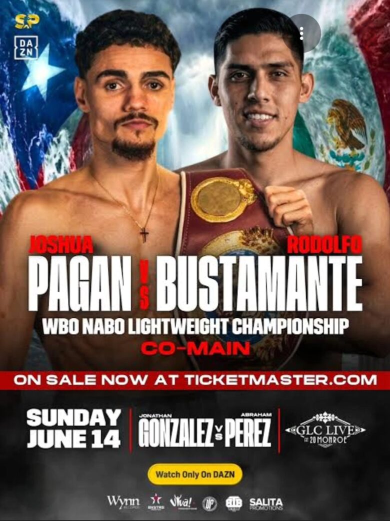 Joshua Pagan vs. Rodolfo Bustamante