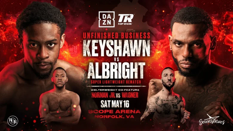 Keyshawn Davis vs. Nahir Albright