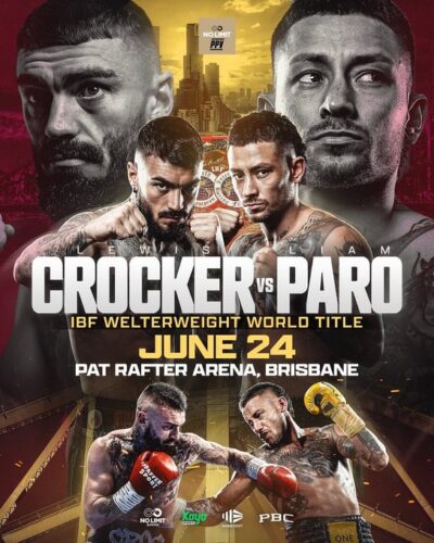 Lewis Crocker vs. Liam Paro