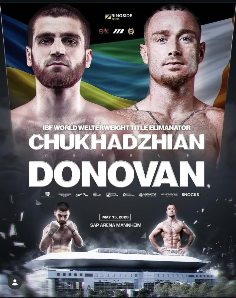 Paddy Donovan vs. Karen Chukhadzhian