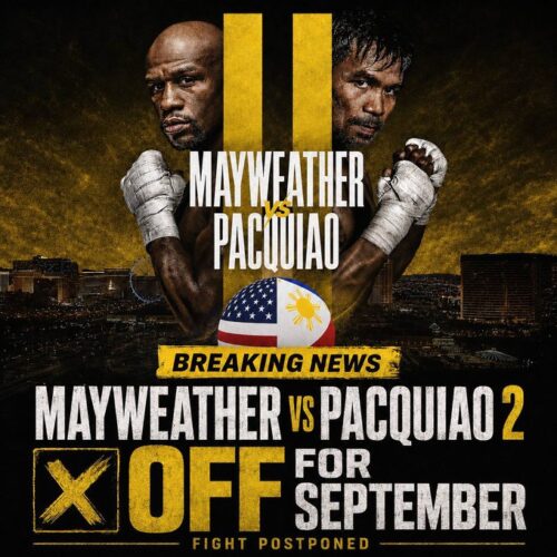 Floyd Mayweather Jr vs. Manny Pacquiao