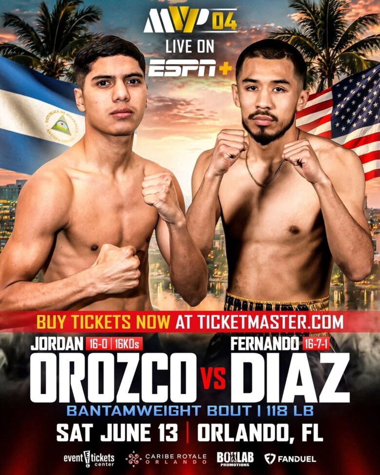 Jordan Orozco Hernandez vs. Fernando Diaz