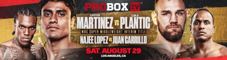 Lester Martinez vs. Luka Plantic