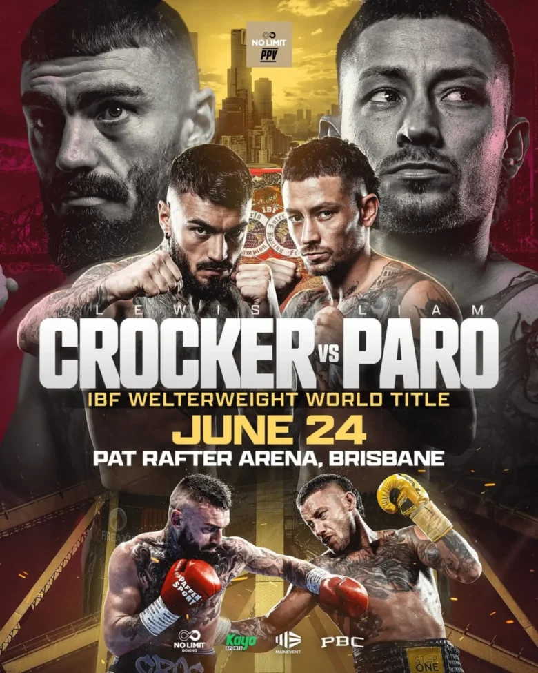 Lewis Crocker vs. Liam Paro