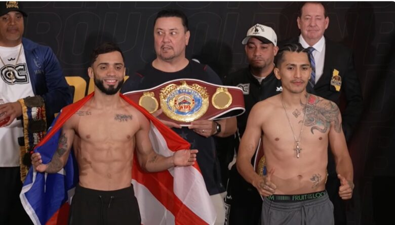 Oscar Collazo vs. Neider Valdez