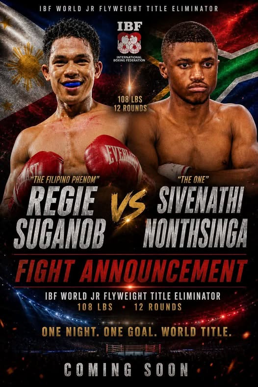 Regie Suganob vs. Sivenathi Nontshinga